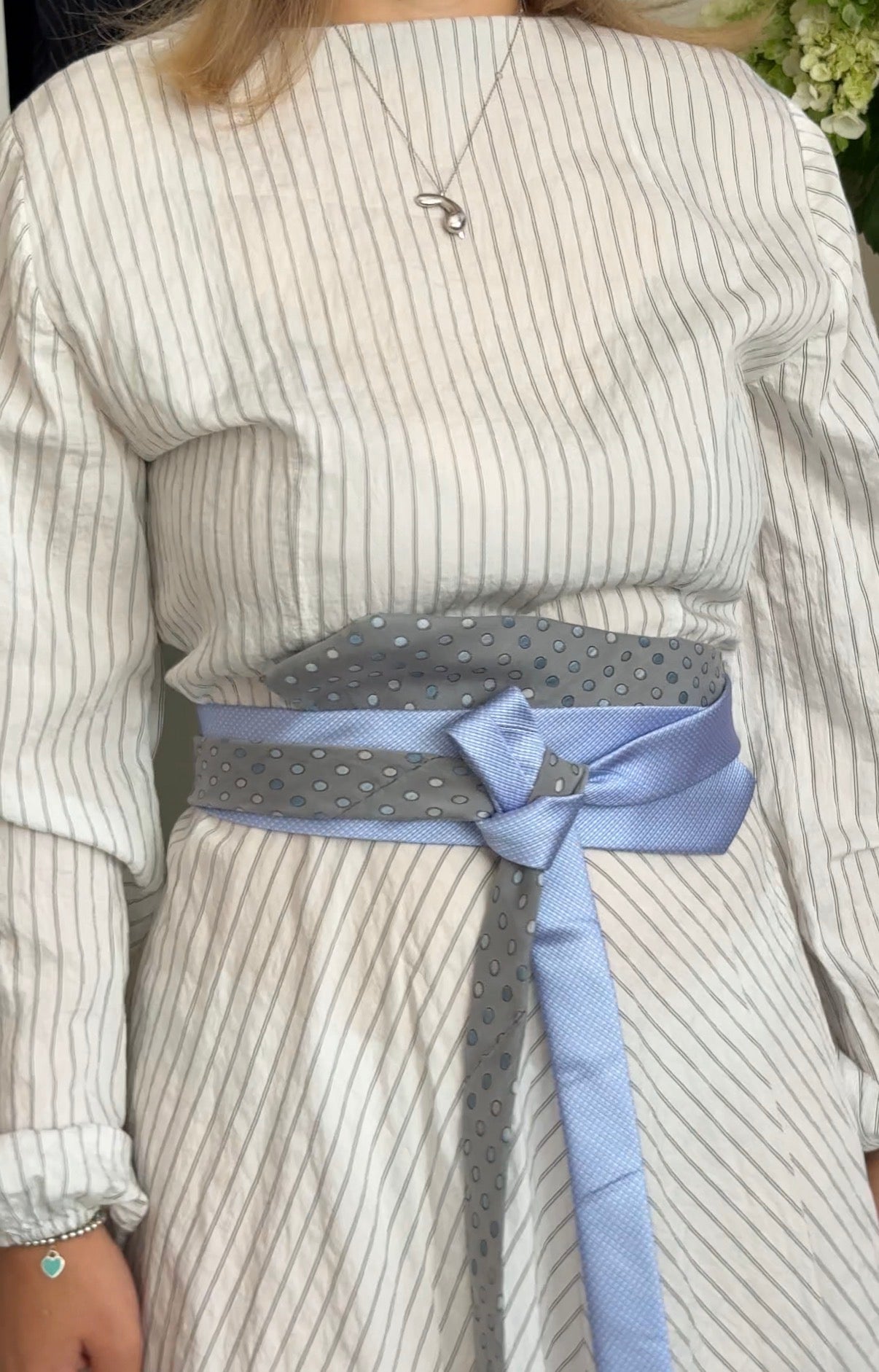 Ties belt ( light purple )