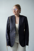 Shaped-Waist Blazer