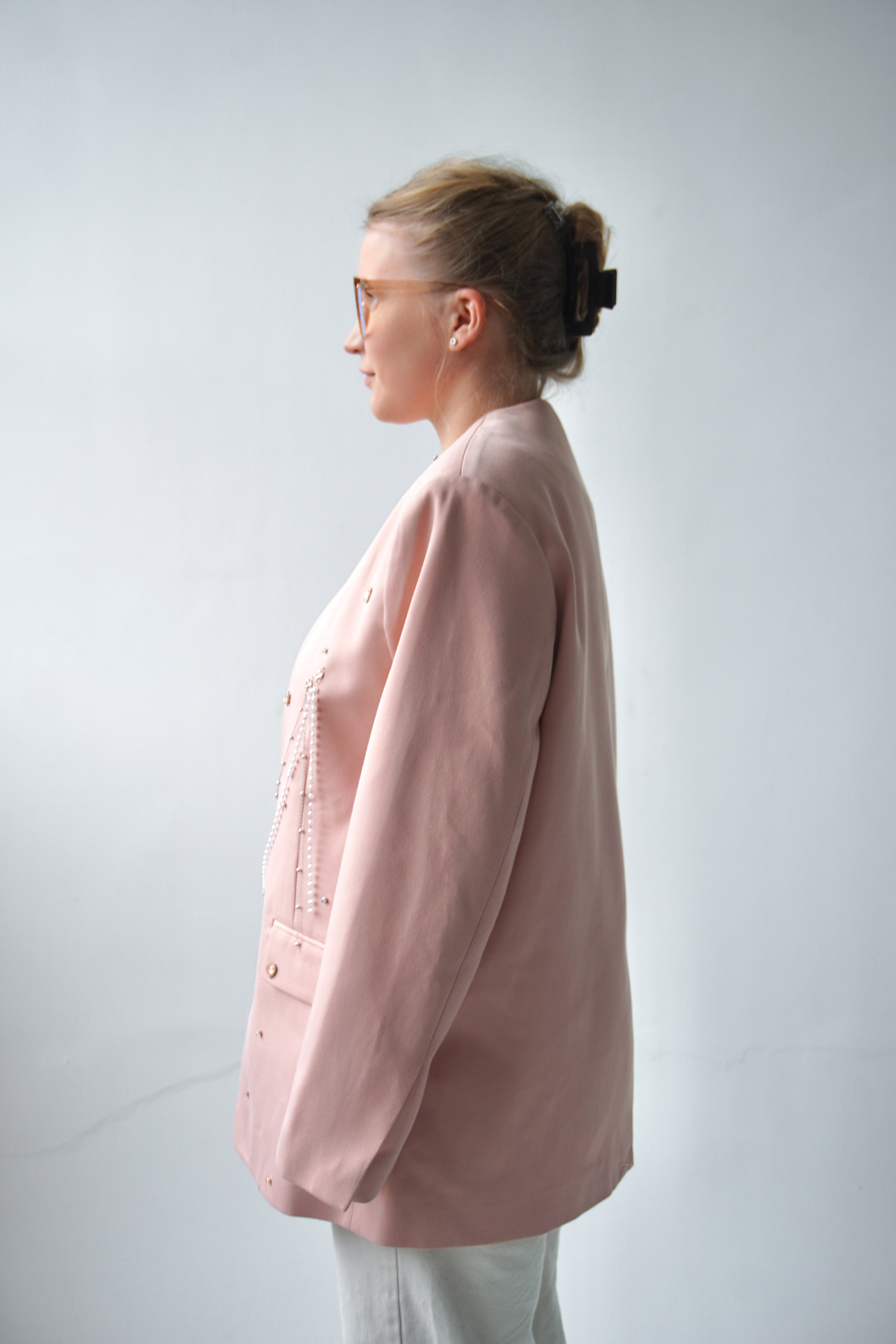 “Rose” upcycling blazer