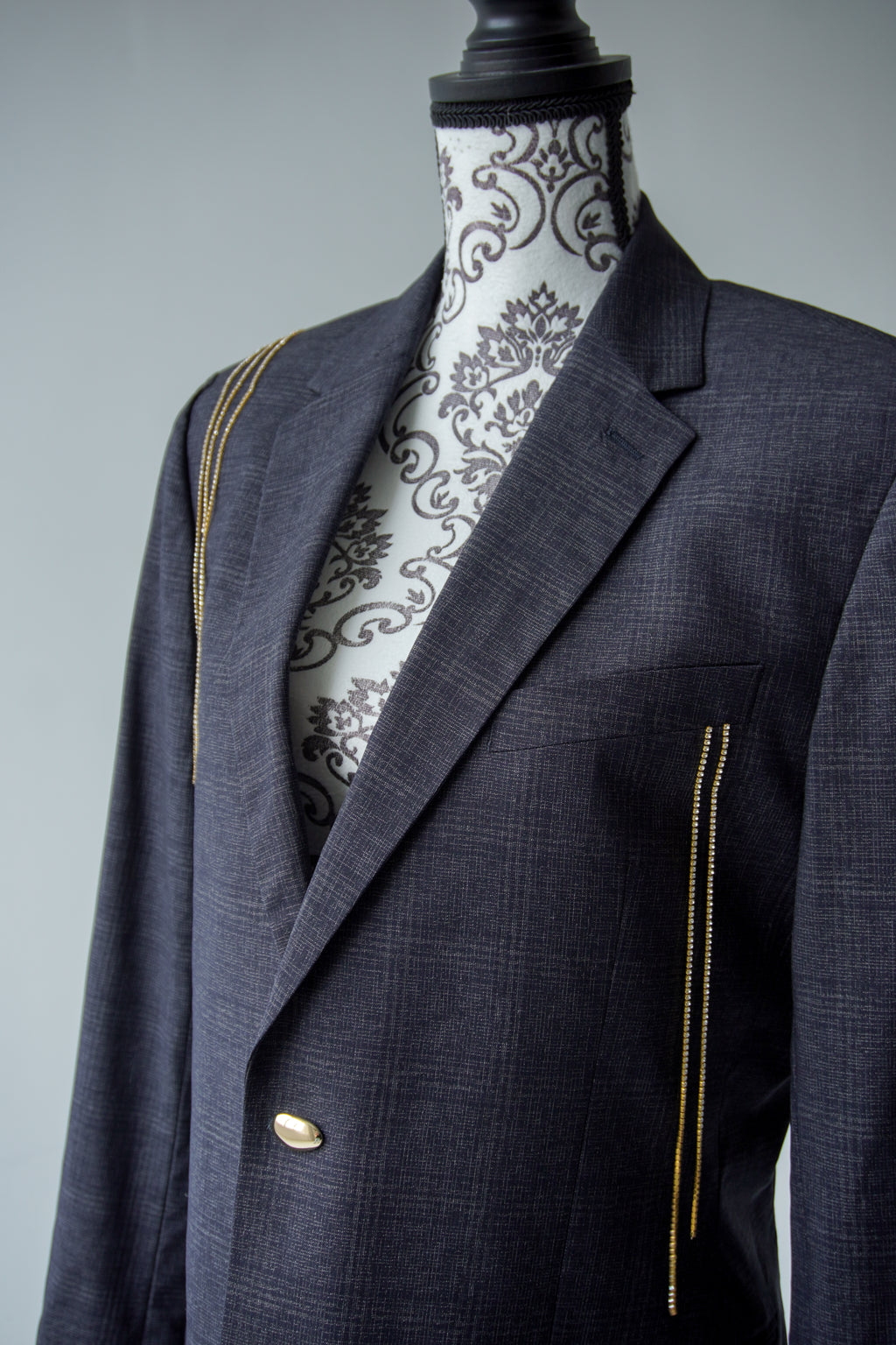 Shaped-Waist Blazer