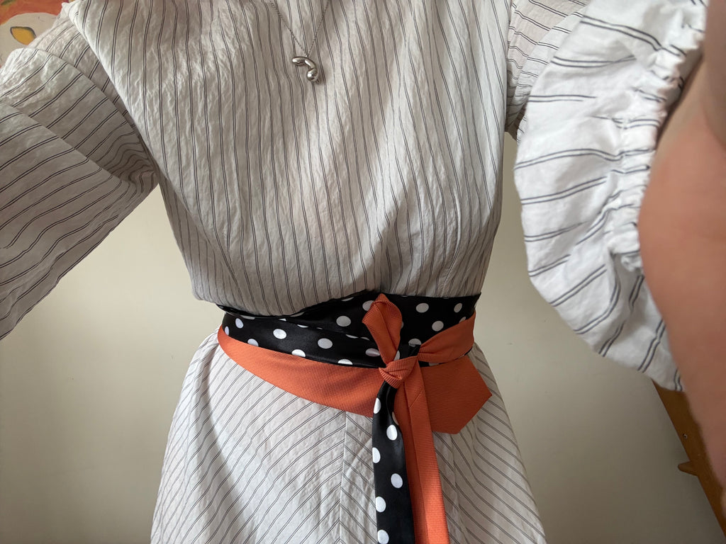 Ties belt ( polkadot)