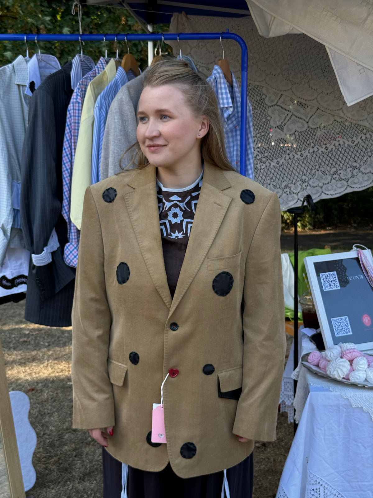 “Paris” Upcycled blazer