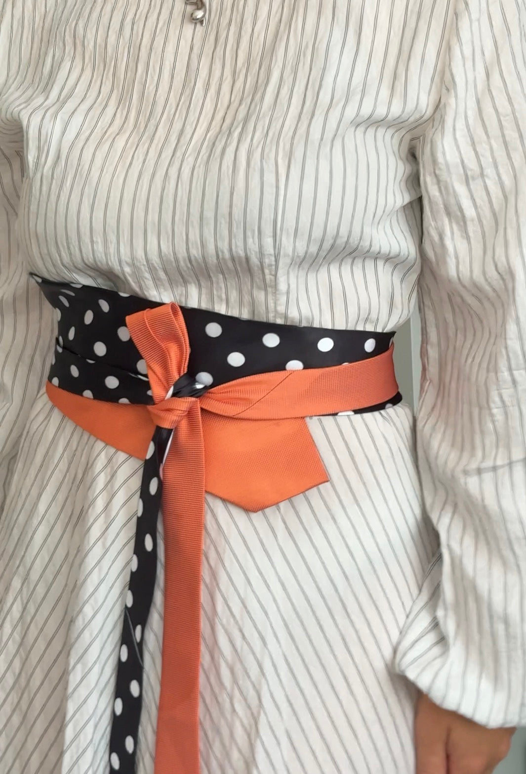 Ties belt ( polkadot)