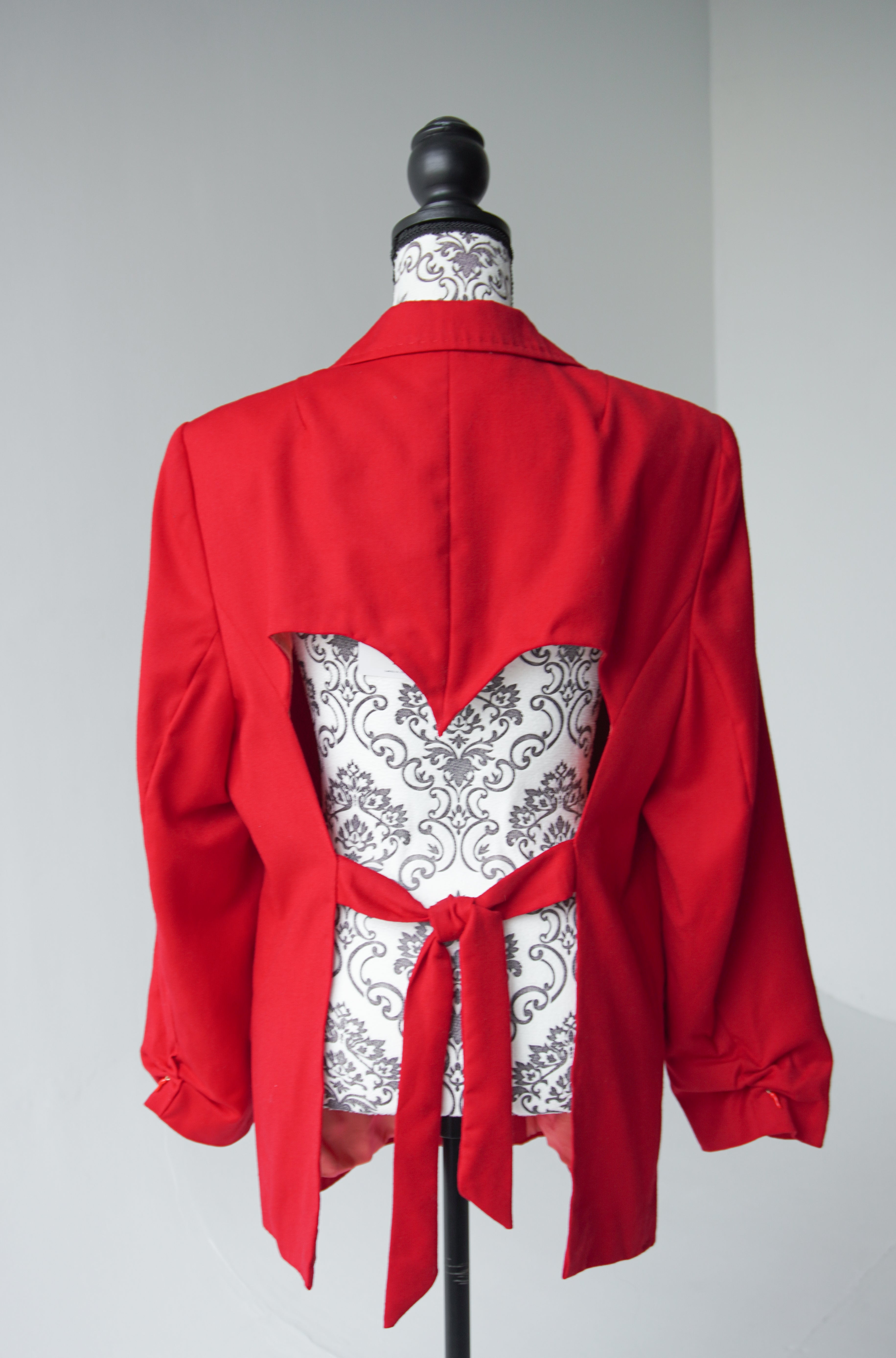 heart on the back