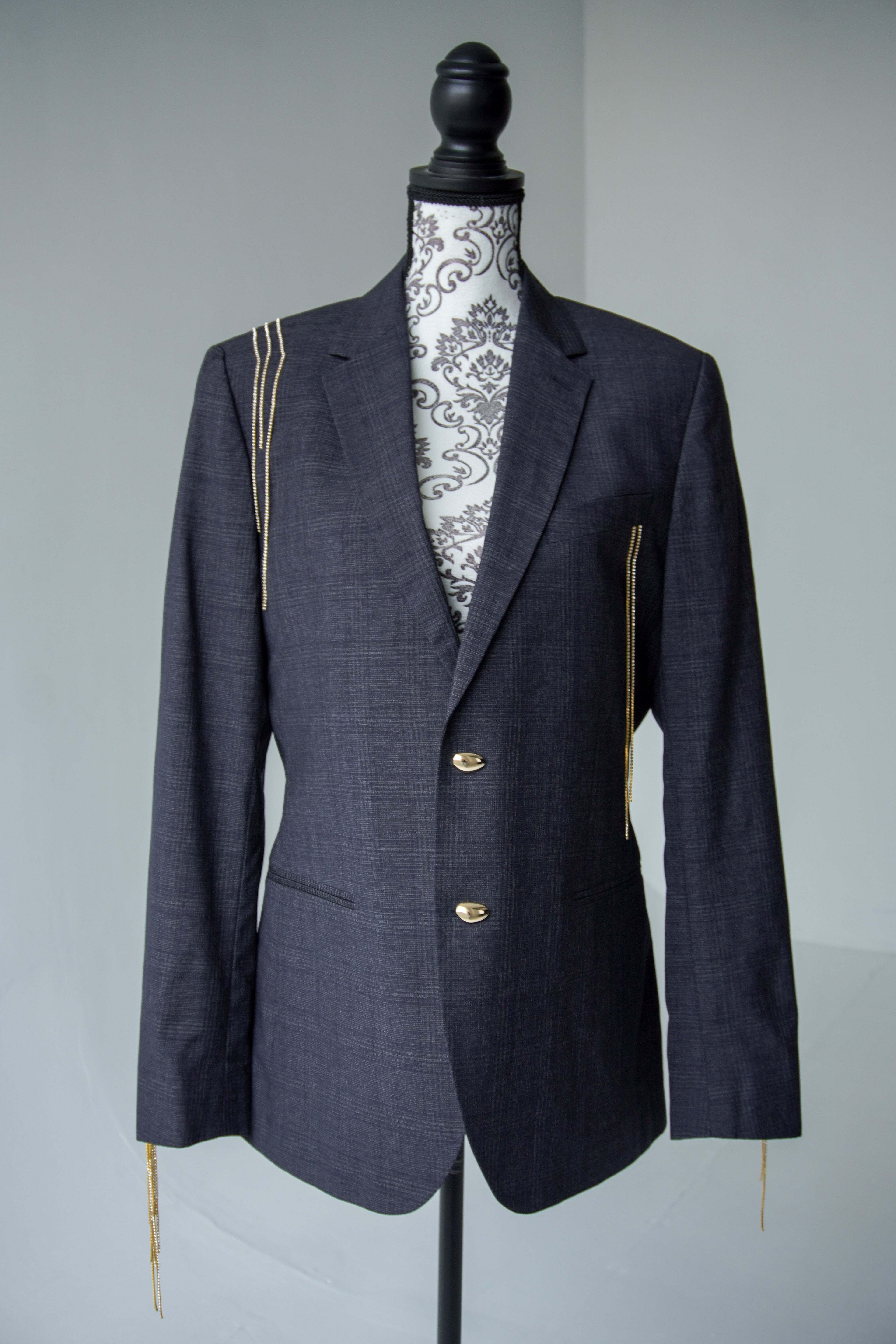 Shaped-Waist Blazer