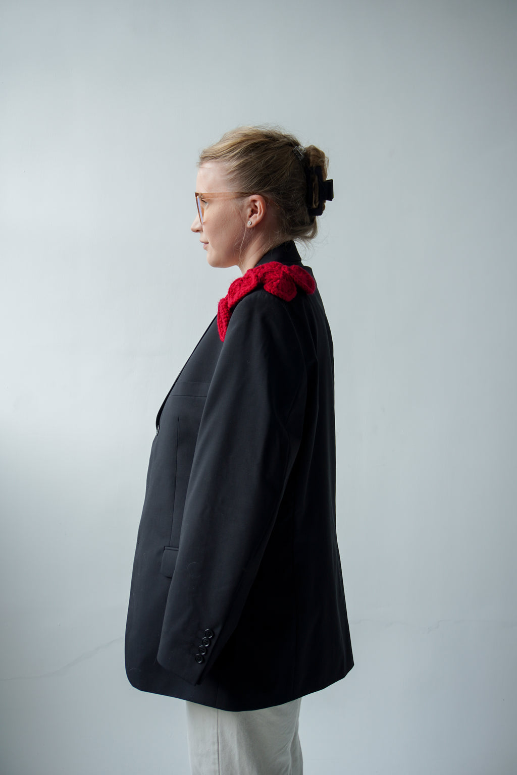 Red shoulder