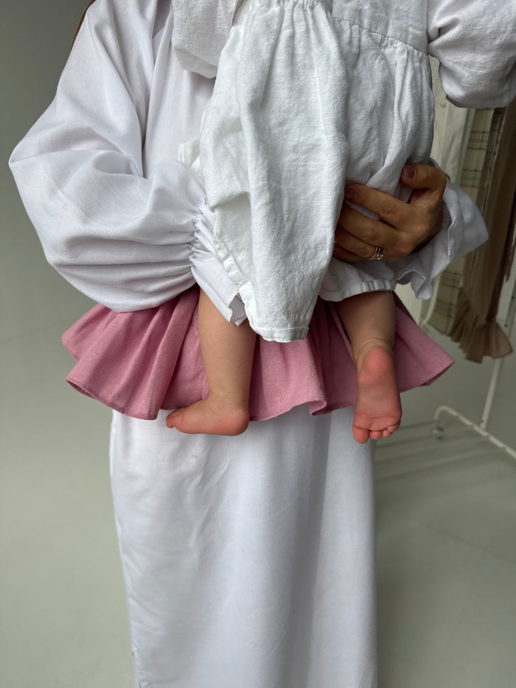 Leliya basque belt ( in pink color