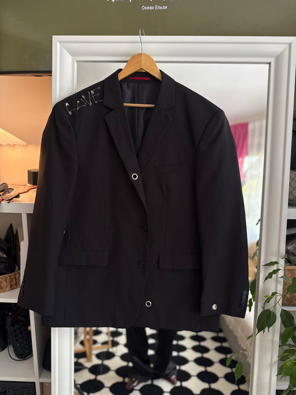 Black LOVE Blazer