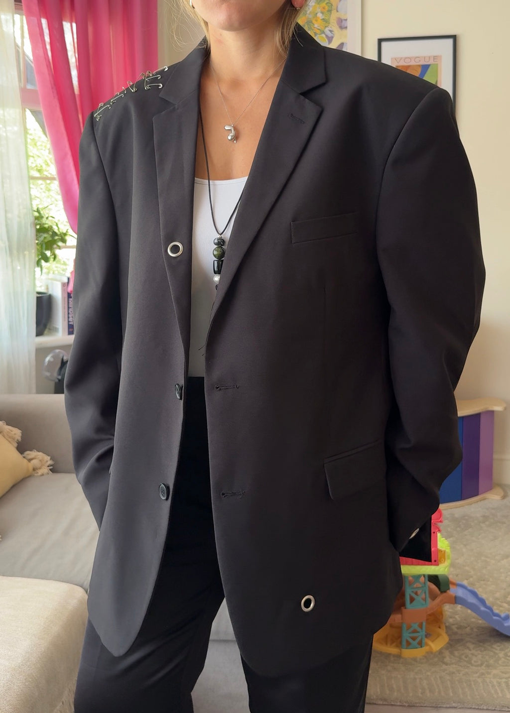 Black LOVE Blazer