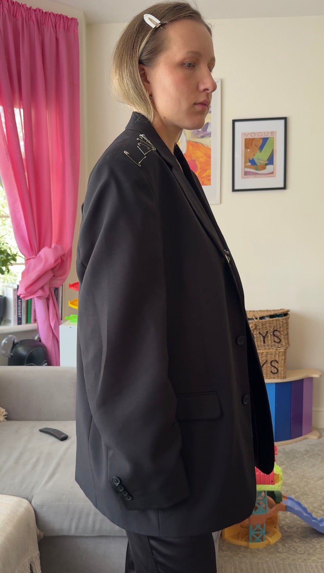 Black LOVE Blazer