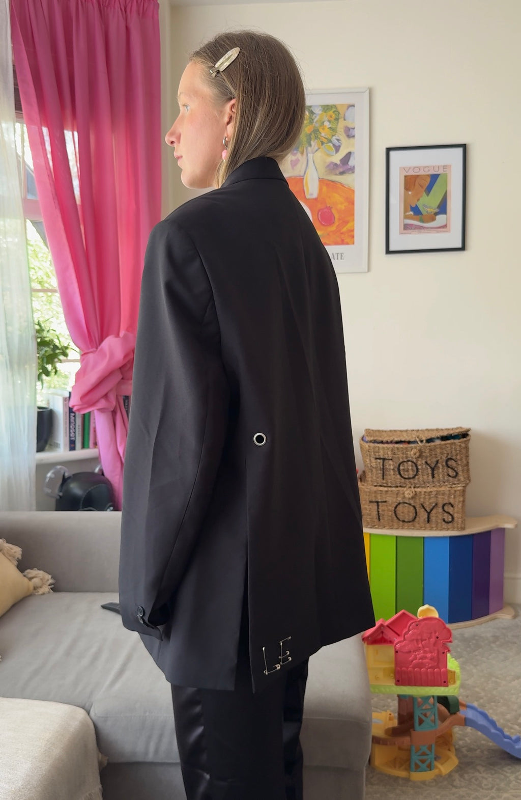Black LOVE Blazer