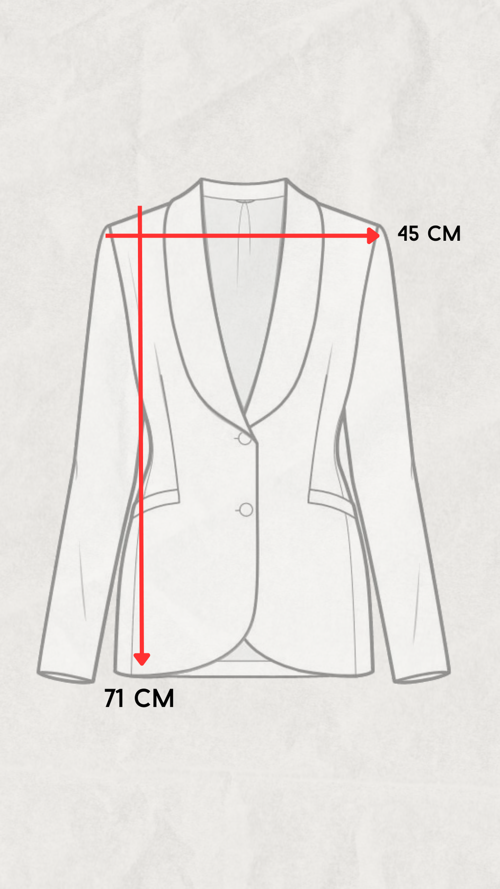 Chocolate love blazer (with red fringe belt)