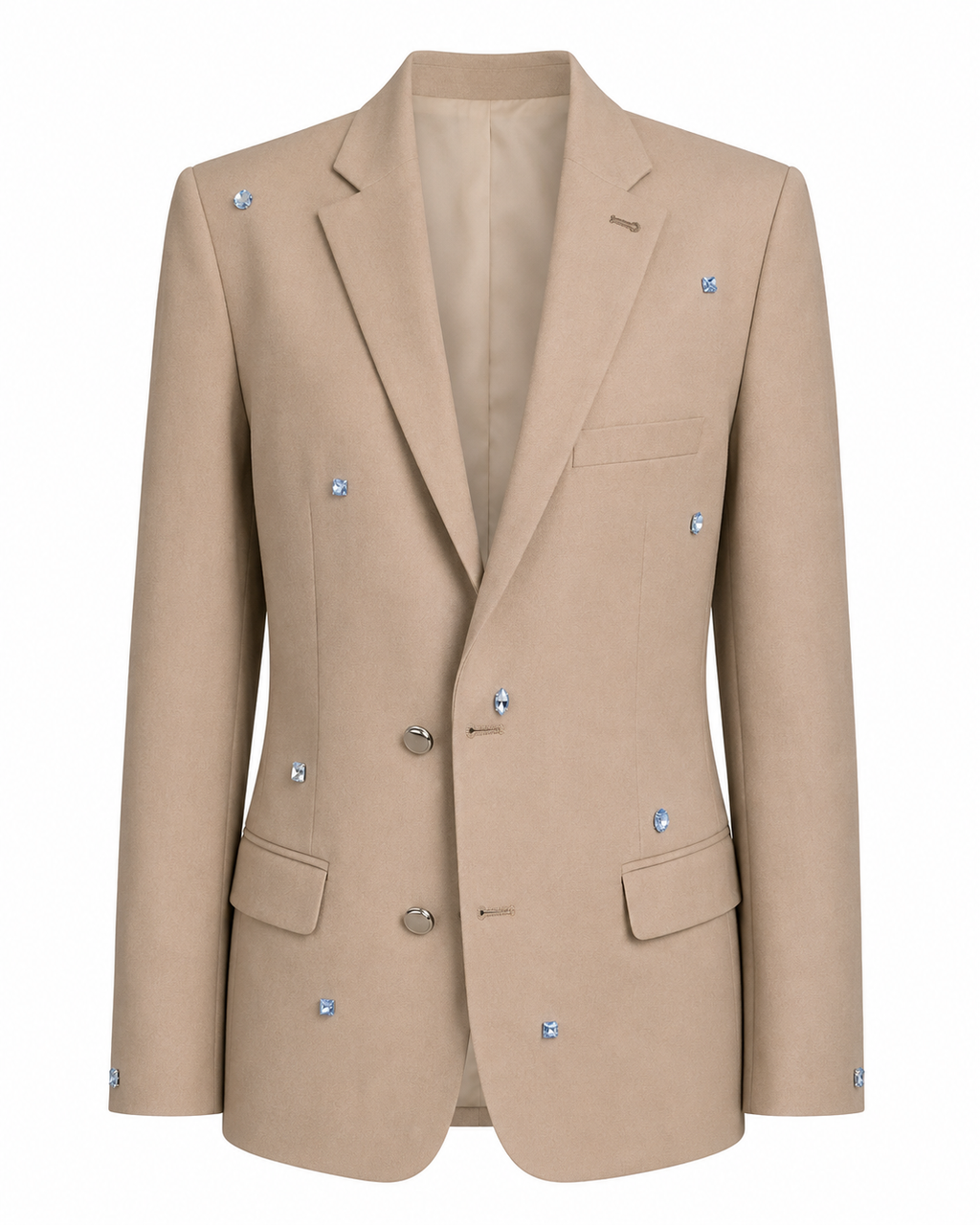 Blue as the sea Upcycled blazer