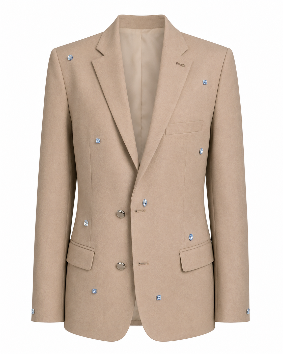 Blue as the sea Upcycled blazer