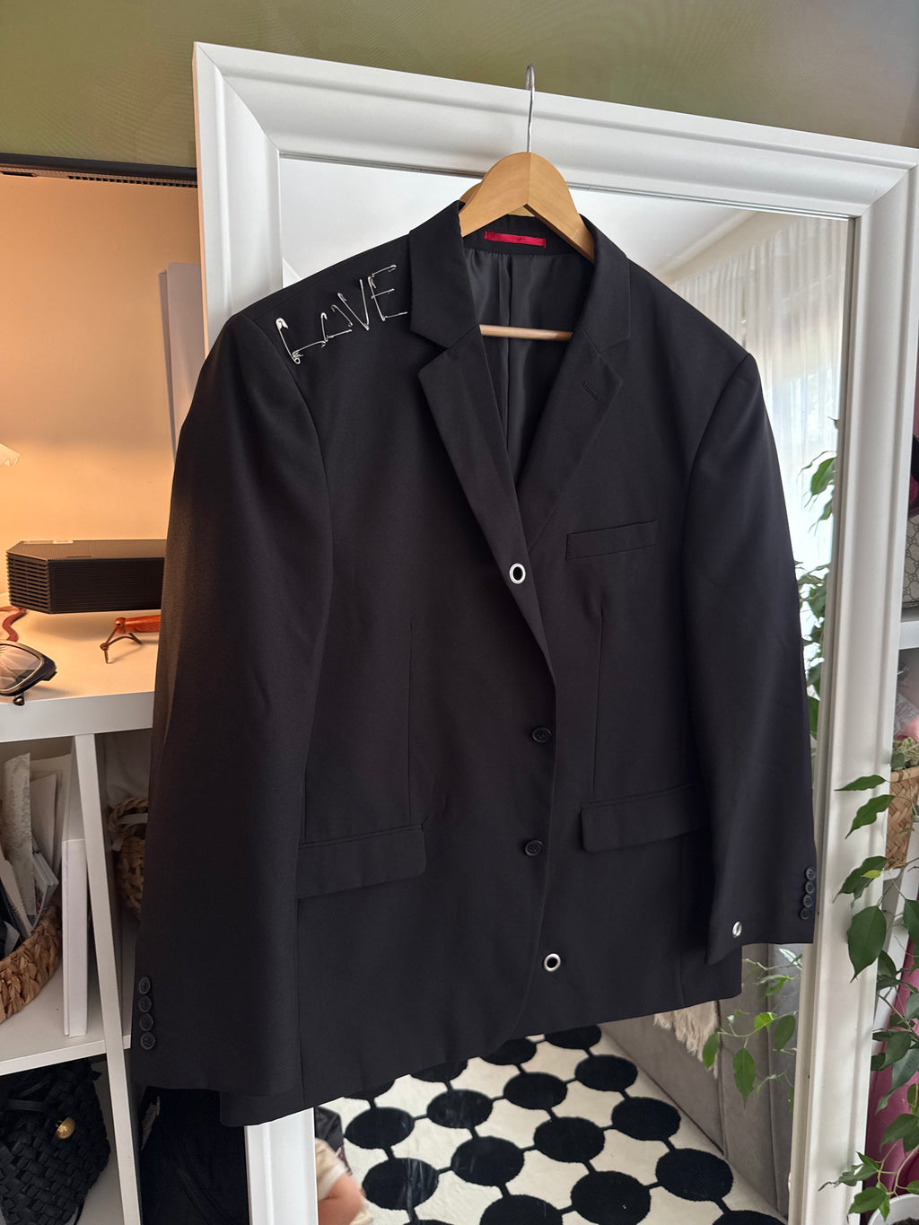 Black LOVE Blazer