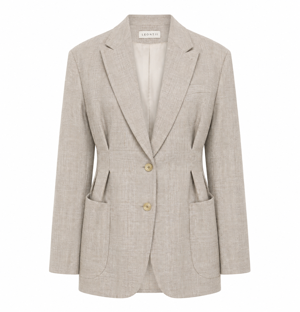 Tailored Check Blazer