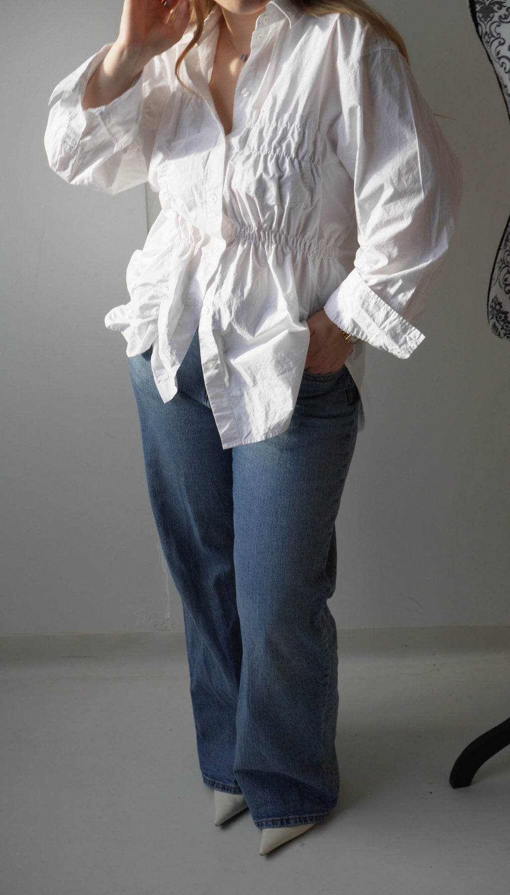 The Stretch white shirt