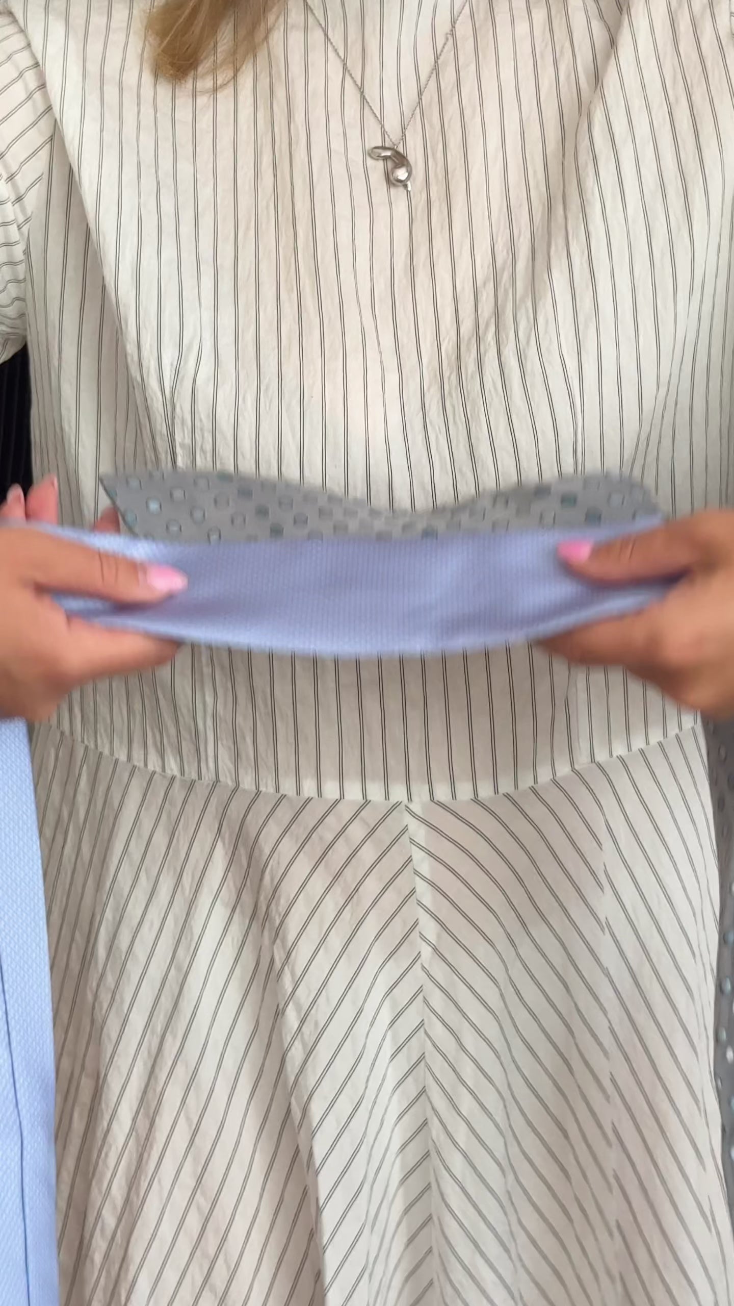 Ties belt ( light purple )